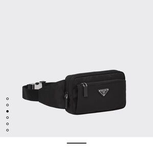 Prada Men's Black Belt Bag